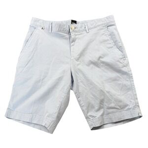 Hugo Boss Slice‎ Slim Fit Chino Shorts Light Blue US 30R